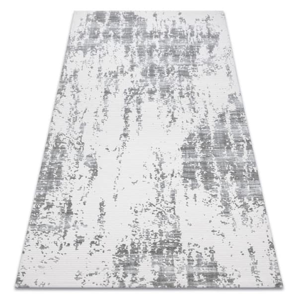 Matta ACRYLIC USKUP Concrete 9484 ivory / grau, 80x300 cm