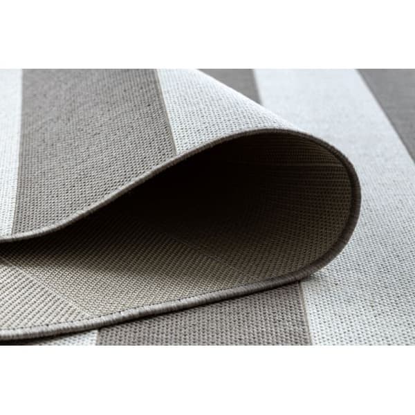Sisaltæppe SISAL FLAT 48644686 Bælter hvid beige, 140x200 cm