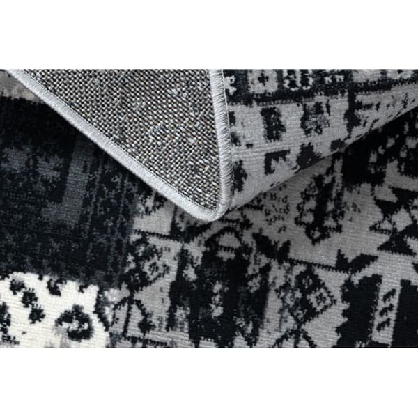Matto Vintage 22216356 harmaa patchwork, 120x170 cm