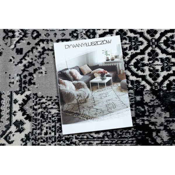 Matto Vintage 22216356 harmaa patchwork, 120x170 cm
