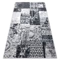 Pikkukuva 1 / 5: Matto Vintage 22216356 harmaa patchwork, 120x170 cm