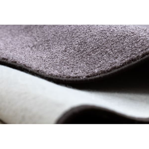 TÆPPER - FOREDRAG SANTA FE brun 42 glat, forenet, enfarvet, 170x230 cm