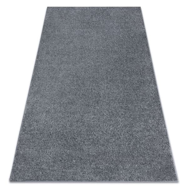 TÆPPER - FOREDRAG SANTA FE grå 97 glat, forenet, enfarvet, 400x500 cm