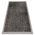 Miniatyrbillede 1 af 5: Sisaltæppe SISAL FLOORLUX 20401 Ramme sort / sølv , 160x230 cm