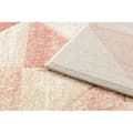 Miniatyrbild 3 av 5: Matta FEEL 5672/17911 Triangles beige/terracotta, 80x150 cm