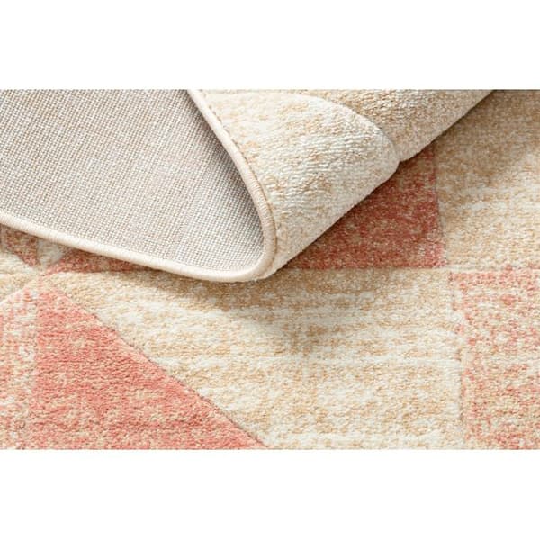 Matta FEEL 5672/17911 Triangles beige/terracotta, 80x150 cm