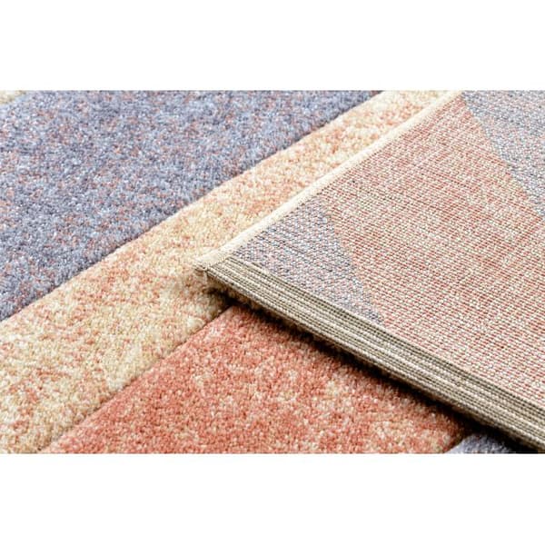 Matta FEEL 5673/17931 Herringbone beige/terracotta/violet, 160x220 cm