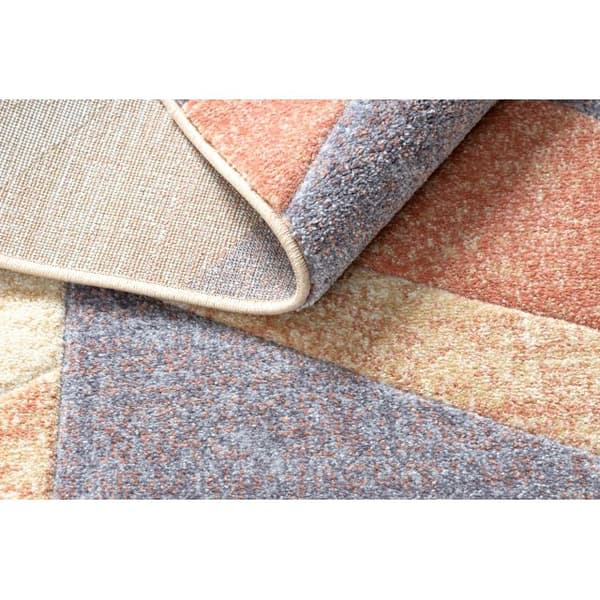 Matta FEEL 5673/17931 Herringbone beige/terracotta/violet, 160x220 cm