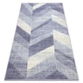 Miniatyrbild 1 av 5: Matta FEEL 5673/17944 Herringbone beige/violet, 200x290 cm