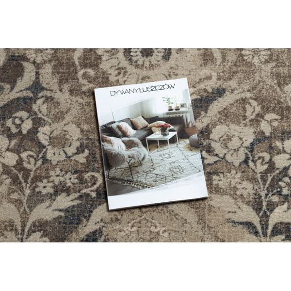 Matto NAIN Ornamentti vintage 7601/50977 beige / laivastonsininen, 240x340 cm