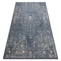 Miniatyrbillede 1 af 5: Tæppe NAIN Rosette vintage 7599/50911 marineblå blå / beige , 240x340 cm