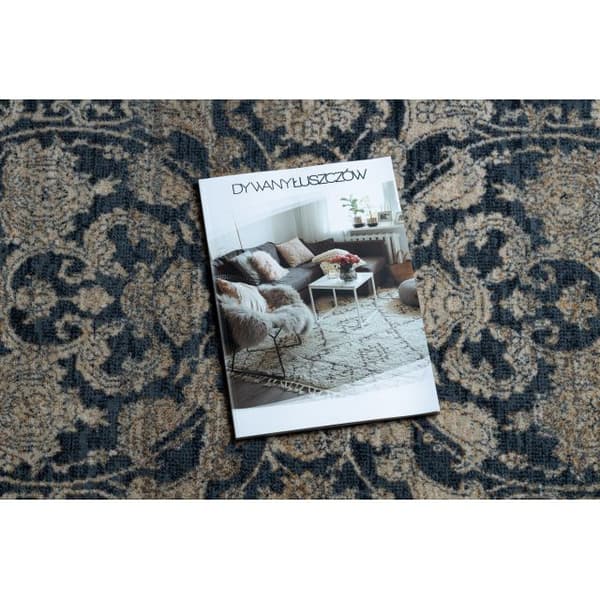 Tæppe NAIN Pynt vintage 7557/51944 beige / marineblå blå, 80x150 cm