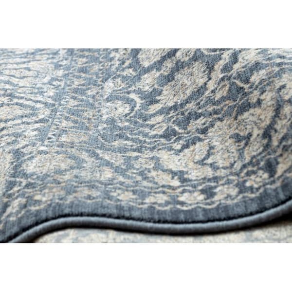Tæppe NAIN Pynt vintage 7557/51944 beige / marineblå blå, 120x170 cm
