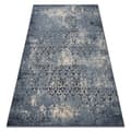 Miniatyrbillede 1 af 5: Tæppe NAIN Overdubbed vintage 7010/50911 marineblå blå / beige , 160x230 cm