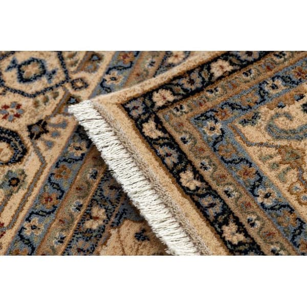 Matto KESHAN itämainen klassinen 7521/53555 beige / laivastonsininen, 300x380