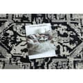 Pikkukuva 2 / 5: Matto Vintage Kehys rosetti pesty 22235556 harmaa / musta, 120x170 cm