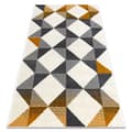 Miniatyrbild 1 av 4: Matta GINA 21245861 Zigzag geometric beige / grå, 80x150 cm