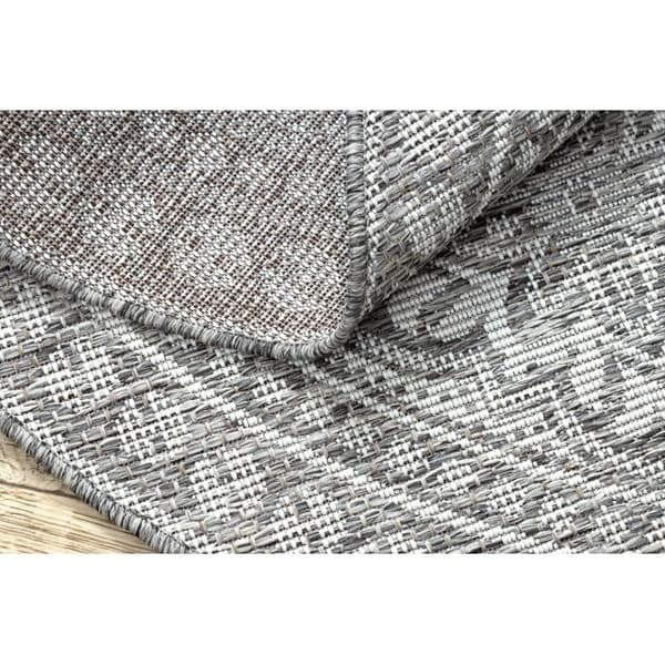 Matta SISAL LOFT 21193 BOHO cirkel ivory/silver/taupe, cirkel 160 cm