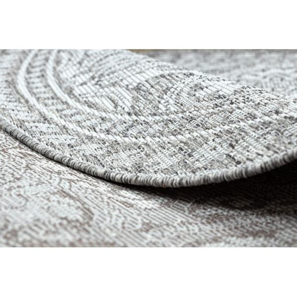 Matta SISAL LOFT 21193 BOHO cirkel ivory/silver/taupe, cirkel 160 cm