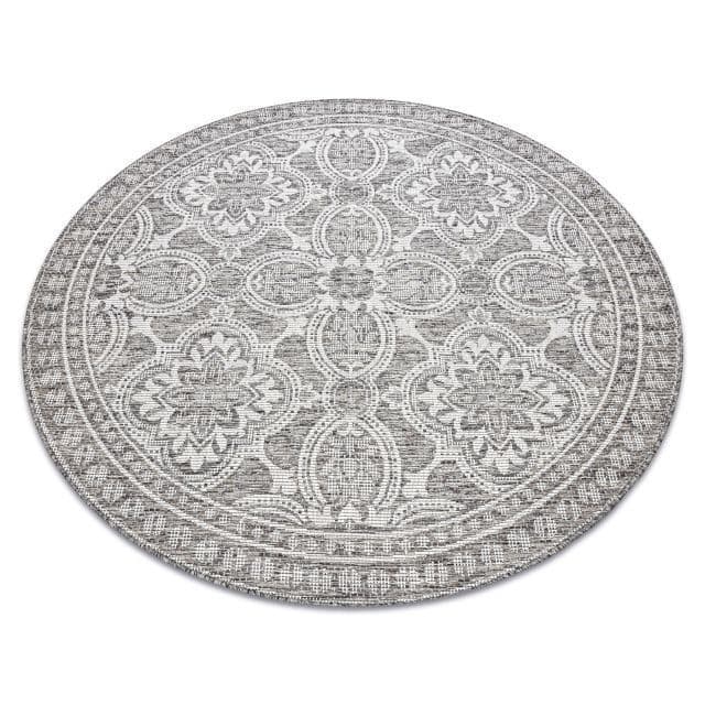 Matta SISAL LOFT 21193 BOHO cirkel ivory/silver/taupe, cirkel 160 cm
