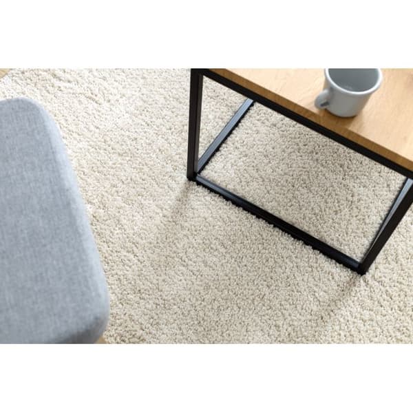 Matta BERBER 9000 grädde Fringe Berber marockansk shaggy, 160x220 cm