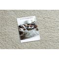 Miniatyrbild 5 av 5: Matta BERBER 9000 grädde Fringe Berber marockansk shaggy, 160x220 cm