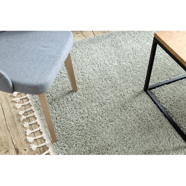 Matta BERBER 9000 grön Fringe Berber marockansk shaggy, 140x190 cm