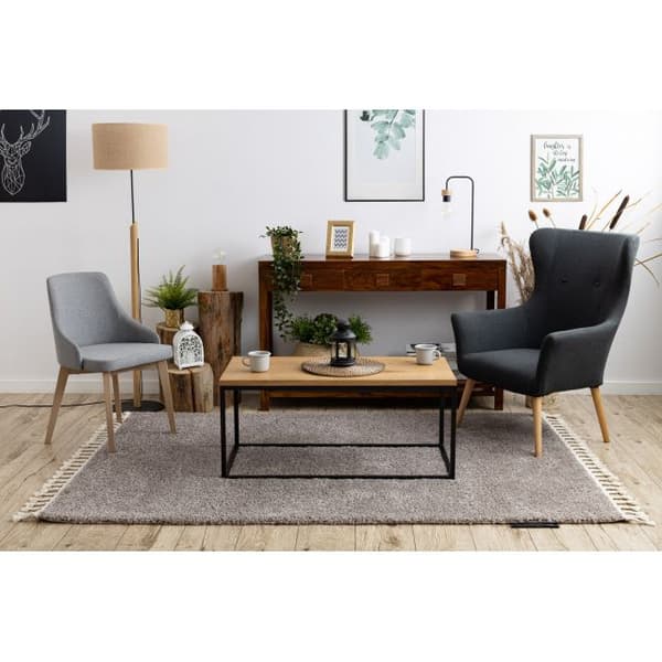 Matta BERBER 9000 brun Fringe Berber marockansk shaggy, 140x190 cm