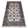 Miniatyrbillede 1 af 5: Tæppe SOFT 6019 BLOMSTER ramme beige / blå / rød, 120x170 cm
