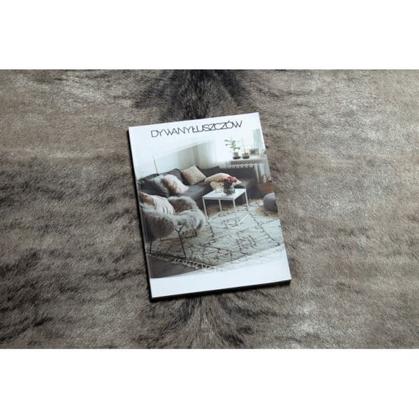 Matta Artificial Cowhide, Cow G5067-4 Grey Leather, 100x150 cm