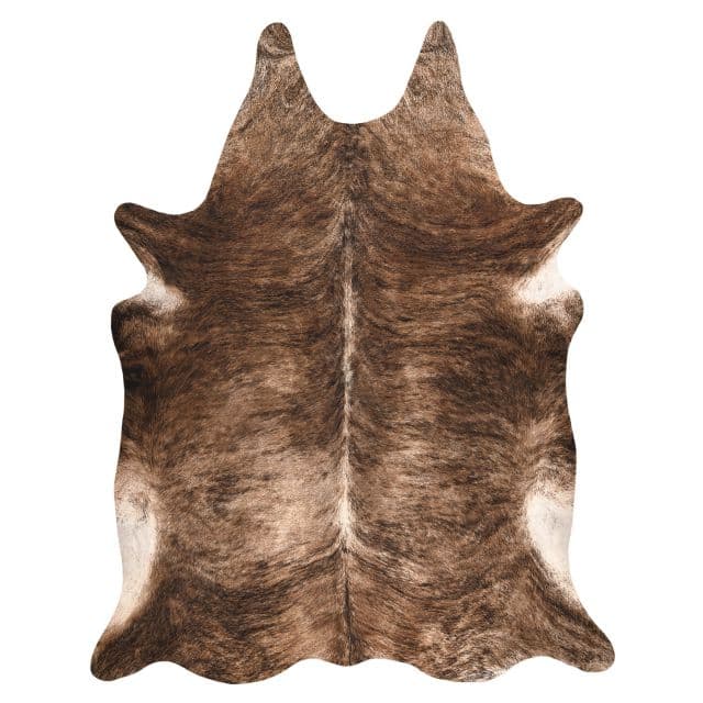 Matta Artificial Cowhide, Ko G5068-1 Brun läder, 100x150 cm