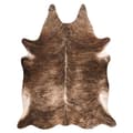 Miniatyrbild 1 av 5: Matta Artificial Cowhide, Ko G5068-1 Brun läder, 180x220 cm