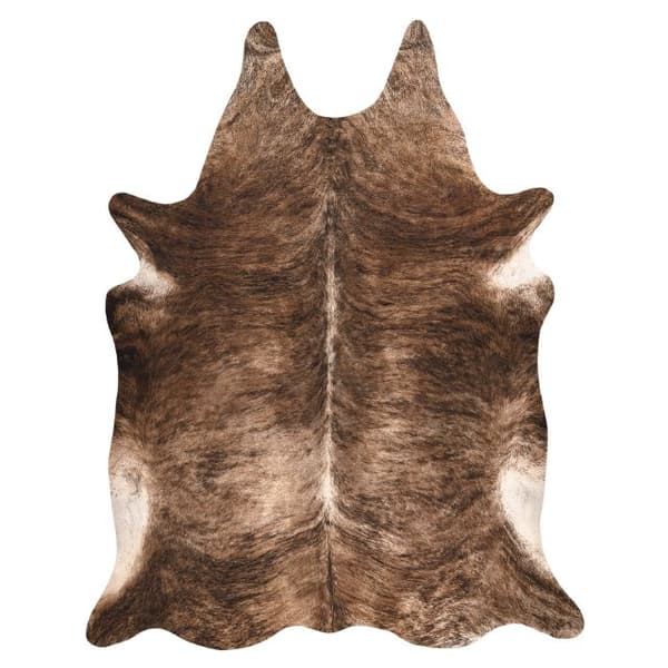 Matta Artificial Cowhide, Ko G5068-1 Brun läder, 180x220 cm