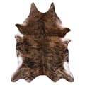 Miniatyrbild 1 av 5: Matta Artificial Cowhide, Cow G5072-1 Brun Leather, 180x220 cm