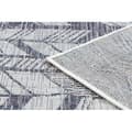 Miniatyrbild 3 av 5: Matta SISAL SION Chevron, Herringbone 22180 Platt vävd ekru / blå / rosa, 80x150 cm