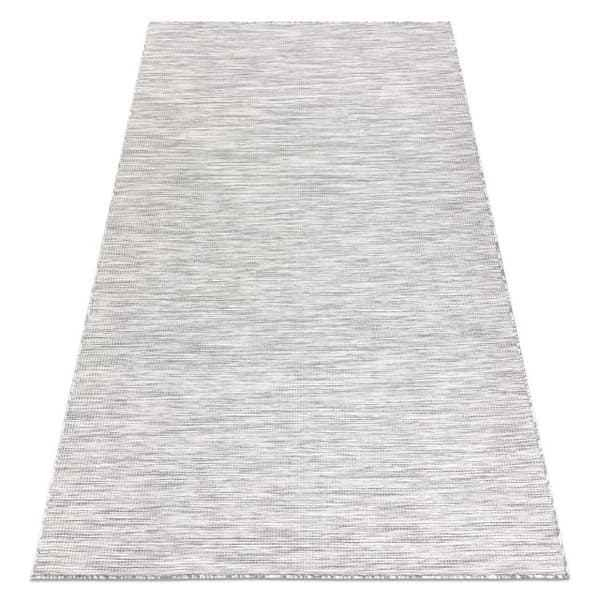 Sisaltæppe SISAL flatbed PATIO 2778 grå, 78x150 cm