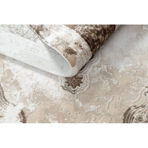 Matto AKRYYLI VALENCIA 9987 koriste, KEHYS, pesty, vintage beige, 120x180 cm