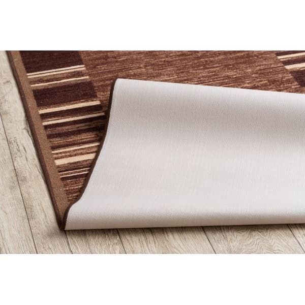 Löpare anti-halk ADAGIO gum brun, 100x490 cm