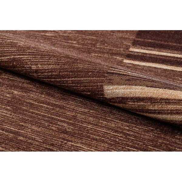Löpare anti-halk ADAGIO gum brun, 120x260 cm