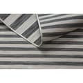 Miniatyrbild 4 av 5: Matta DOUBLE 29204095 STRIPES beige / svart dubbelsidig, 200x275 cm