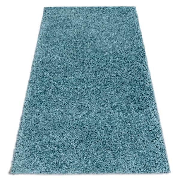 Tæppe SUPREME 51201090 shaggy 5cm turkis, 60x115 cm