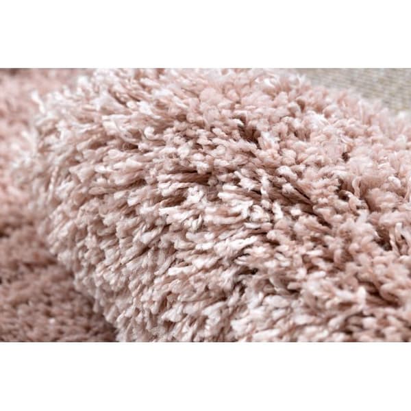 Tæppe SUPREME 51201020 shaggy 5cm lyserød, 60x115 cm