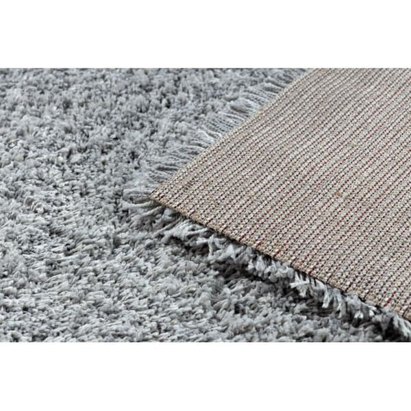 Tæppe SUPREME 51201140 shaggy 5cm sølv, 60x115 cm