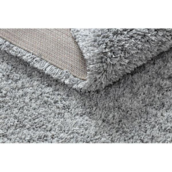 Tæppe SUPREME 51201140 shaggy 5cm sølv, 60x115 cm