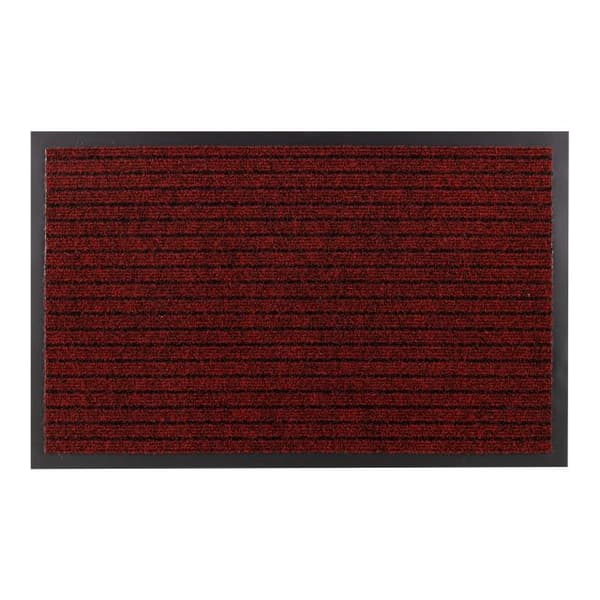 Visker DURA 3879 skridsikker, ekstern, intern, gummibelagt - rød, 100x150 cm