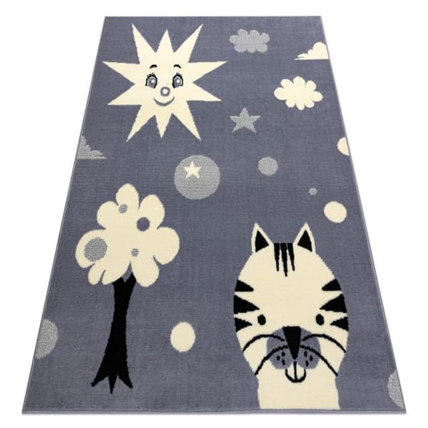 Matto BCF FLASH Hymyile 3992 - Aurinko harmaa, 120x160 cm