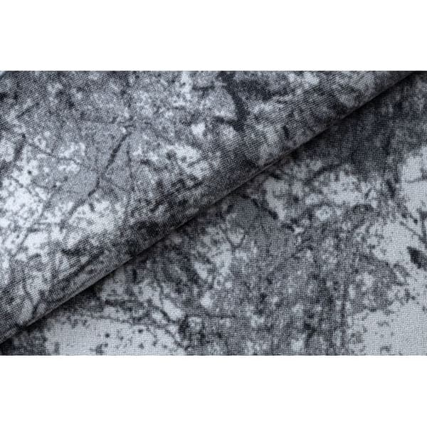 Matta CONCRETE cirkel Betong grå, cirkel 100 cm