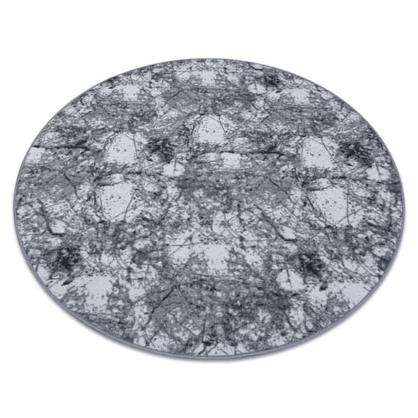 Matta CONCRETE cirkel Betong grå, cirkel 100 cm