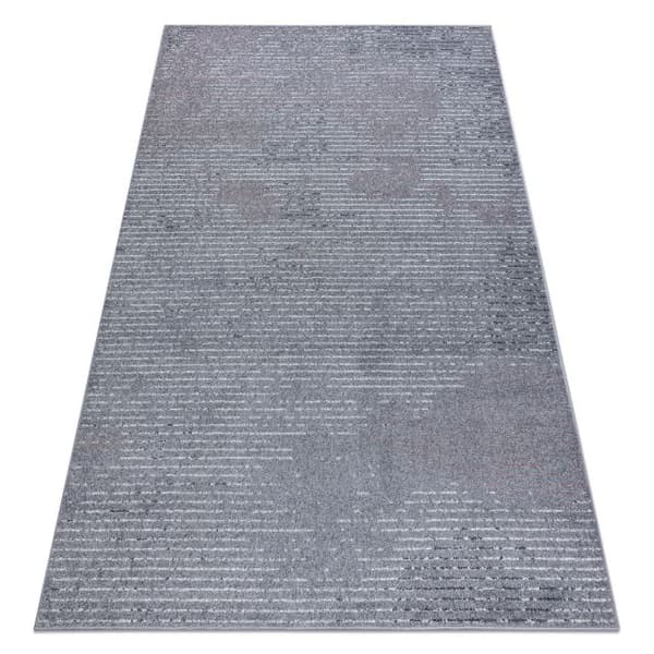Matta HEOS 78596 grädde / rosa FEATHERS, 190x270 cm