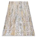Miniatyrbild 1 av 5: Modern GLOSS Matta  8487 63 Ornament snygg, glamour guld / beige, 80x150 cm